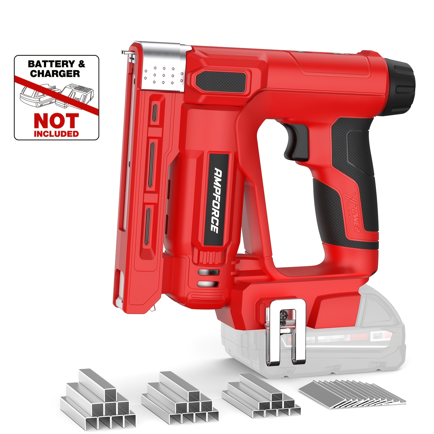 Home Improvement Brad - 2-in-1 Cordless 18GA Brad Nailer &