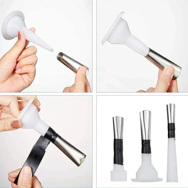 14PCS Stainless Steel Caulk No - مراجعة Bathroom Caulk Siliconized وسعره