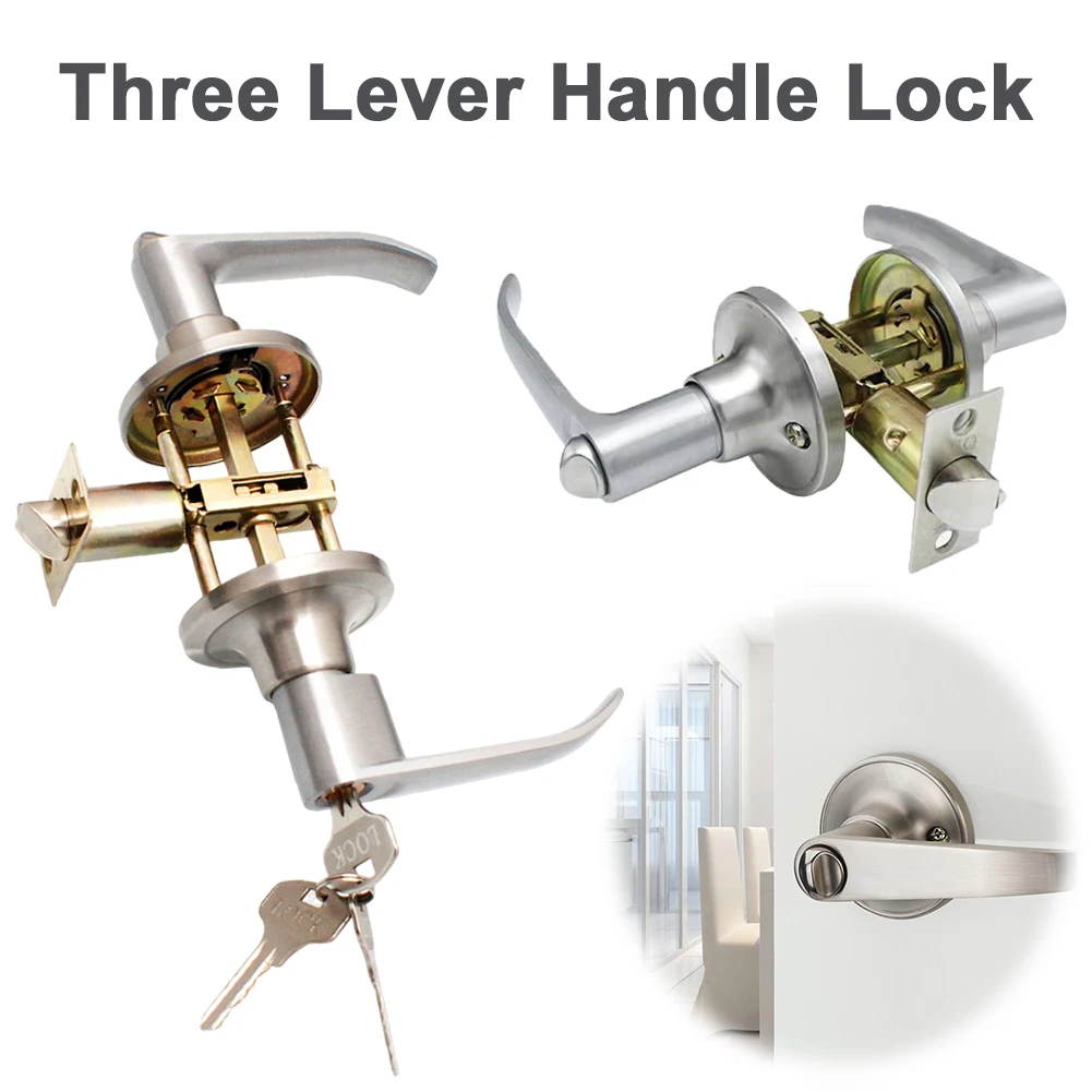 Door Lever Lock Stainless Stee - مراجعة Door Knob Replacement وسعره