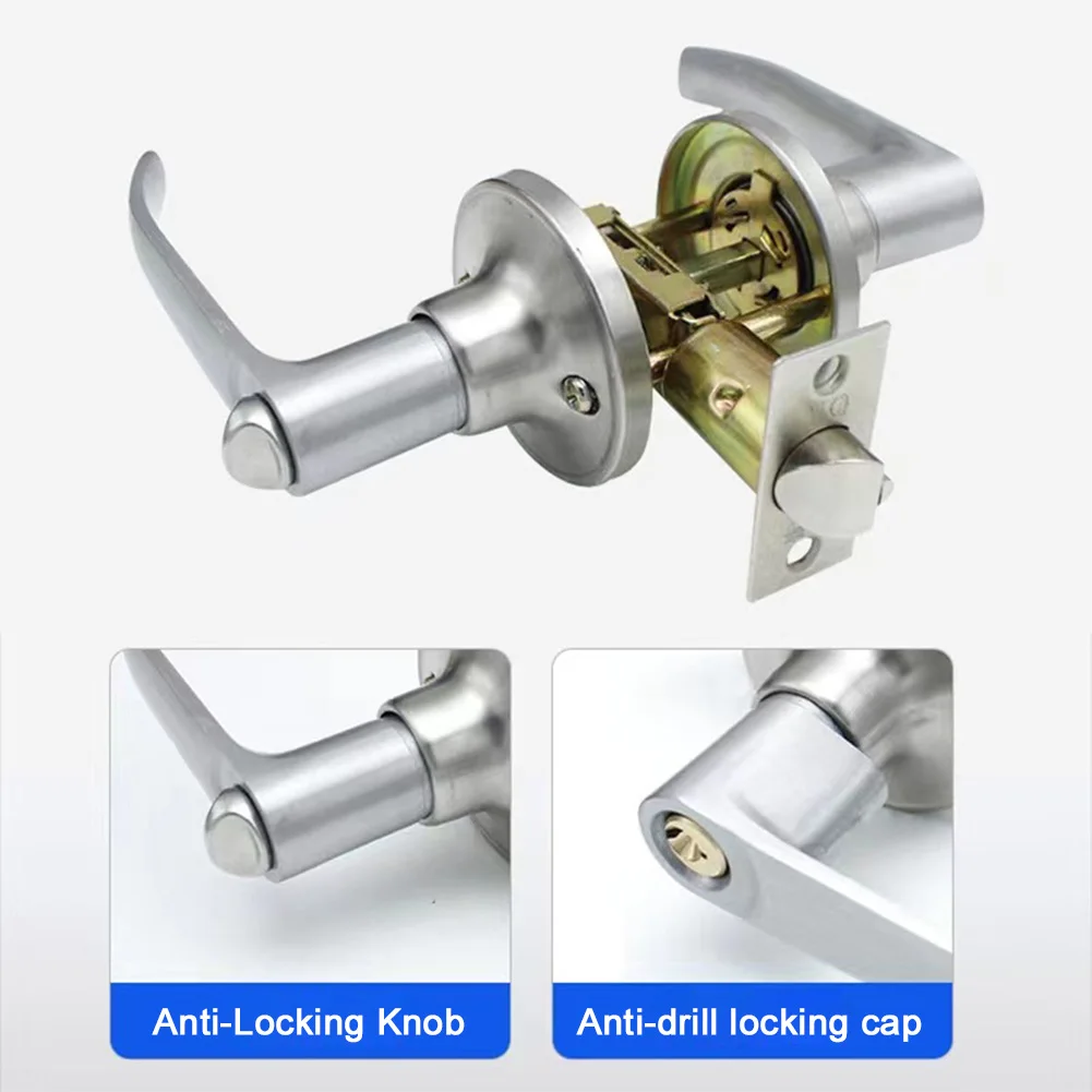 Door Lever Lock Stainless Stee - مراجعة Door Knob Replacement وسعره