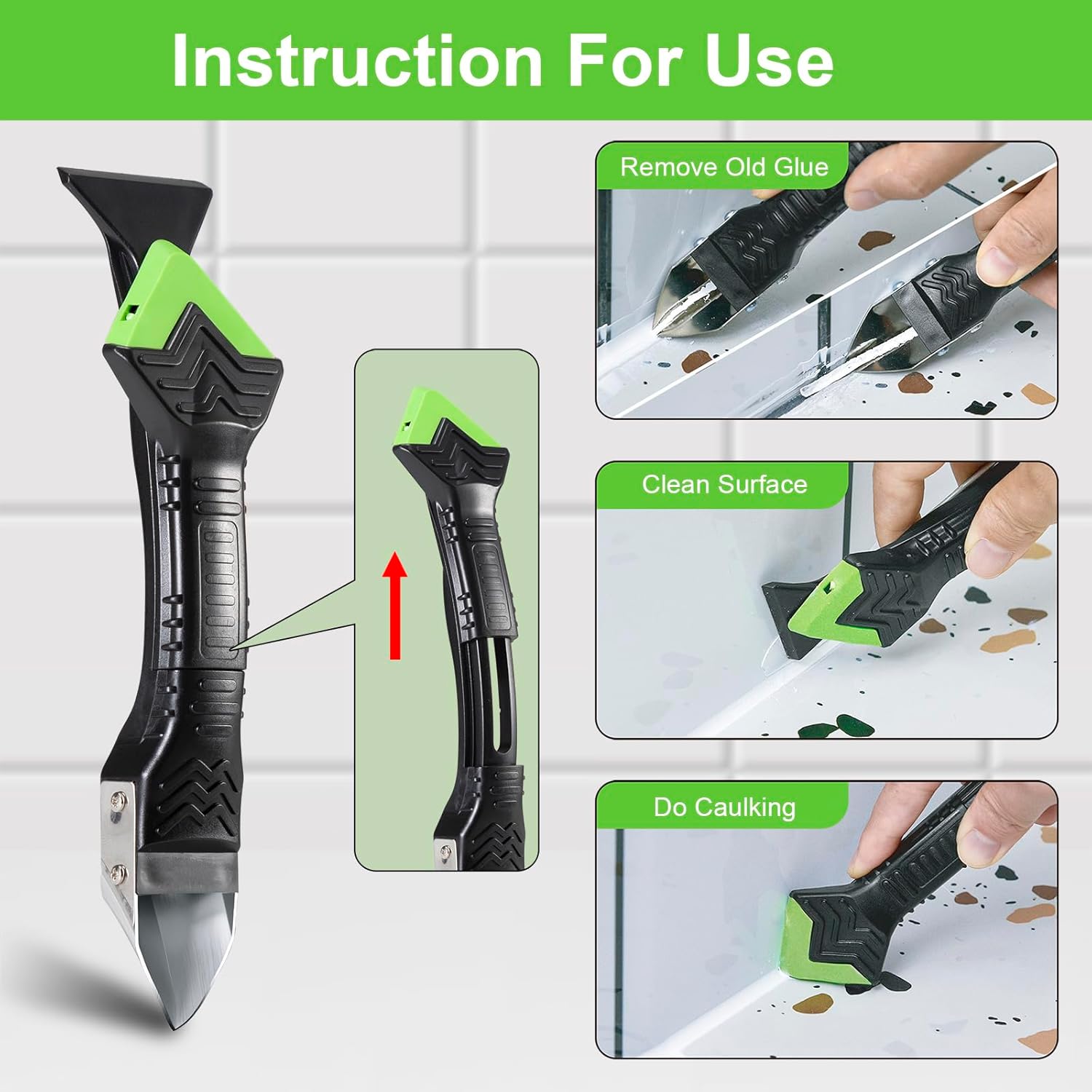 3 in 1 Silicone Caulking Tool  - مراجعة Bathroom Caulk Siliconized وسعره