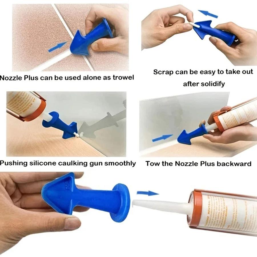 Caulking Tool Set 3PCS Silicon - مراجعة Bathroom Caulk Siliconized وسعره