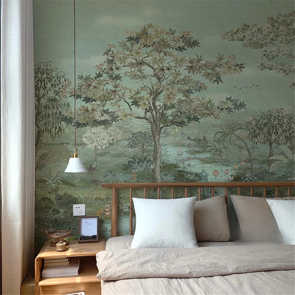 custom Photo Mural  Green Land - مراجعة Home Improvement Materials وسعره