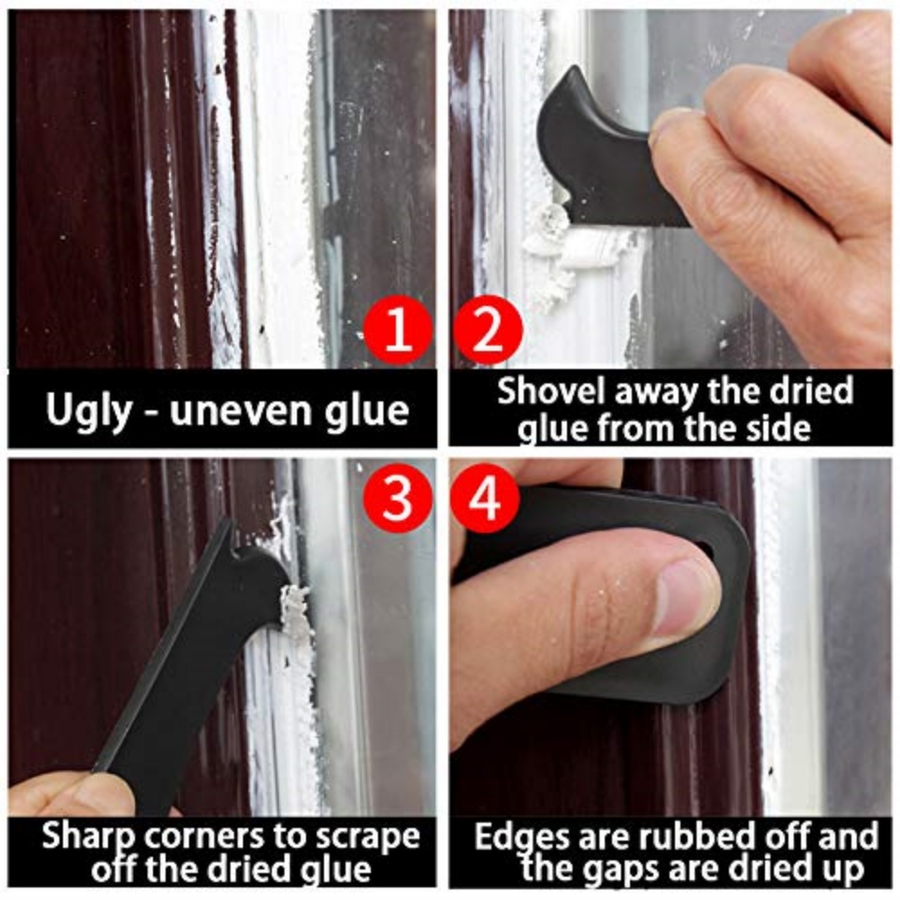 11Pcs Silicone Caulking Tools  - مراجعة Bathroom Caulk Siliconized وسعره
