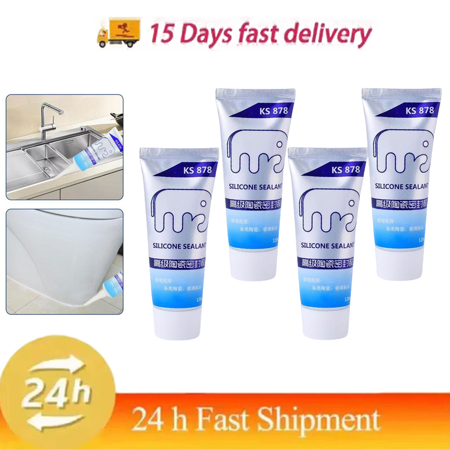 Multipurpose Silicone Sealant  - مراجعة Bathroom Caulk Siliconized وسعره