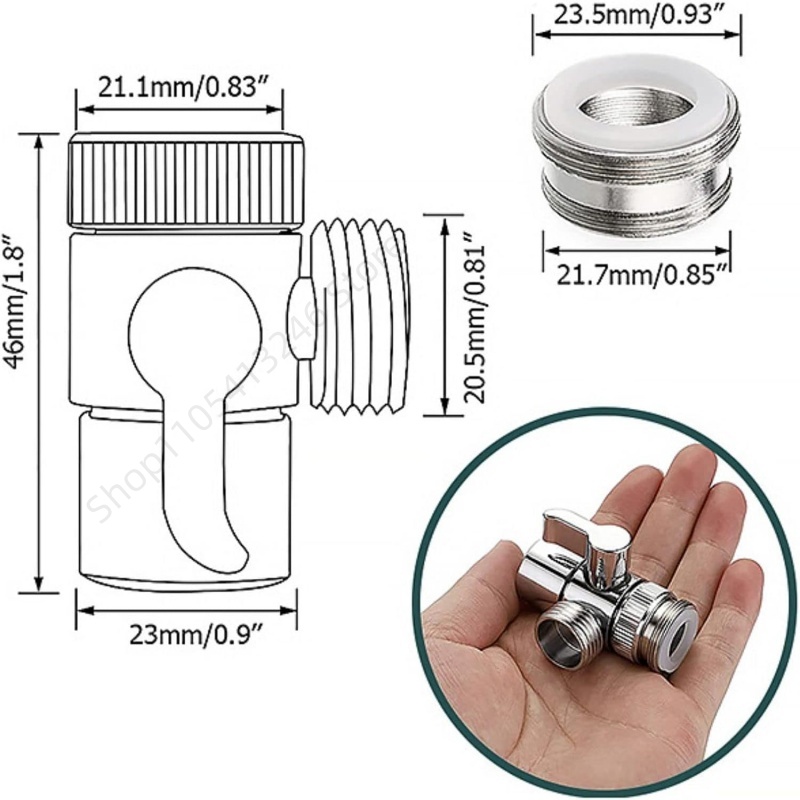Zinc Alloy 3 Way Tee Connector - مراجعة Home Improvement Materials وسعره