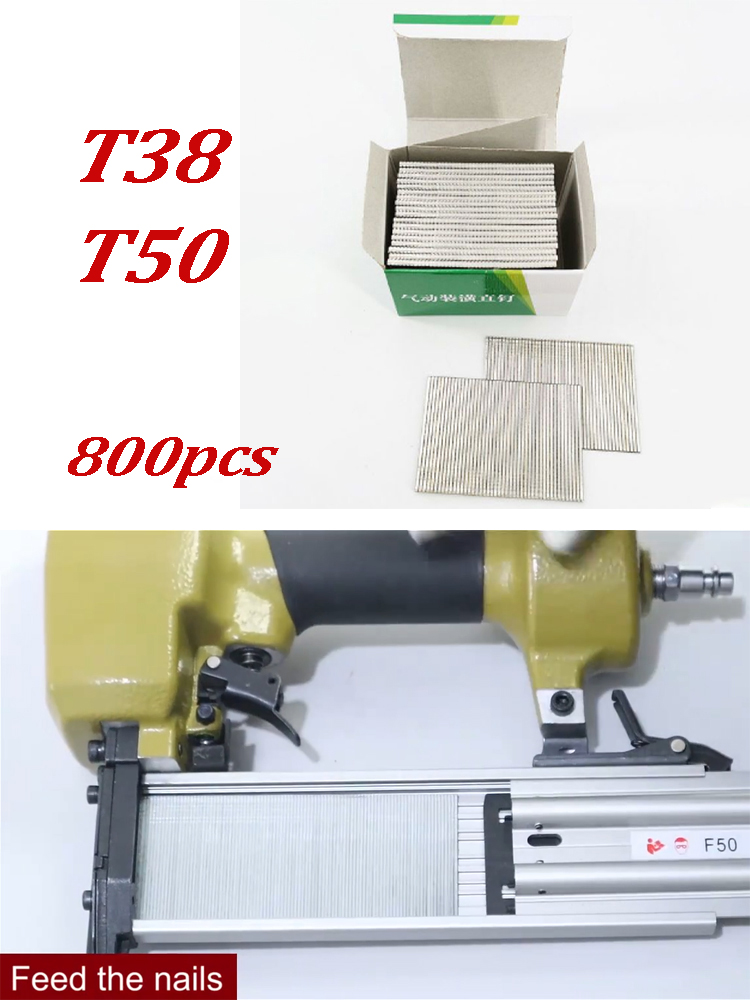 800 Pcs T38 T50 Straight Brad  - مراجعة Home Improvement Brad وسعره