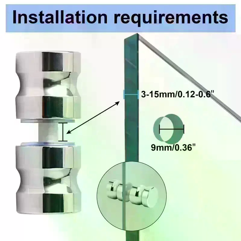Stylish Shower Glass Door Hand - مراجعة Door Knob Replacement وسعره