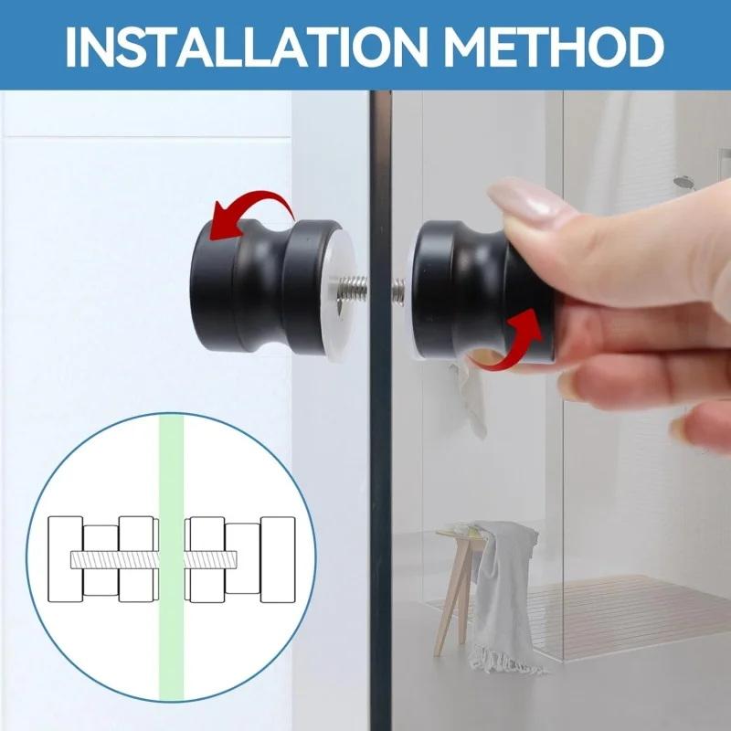Stylish Shower Glass Door Hand - مراجعة Door Knob Replacement وسعره
