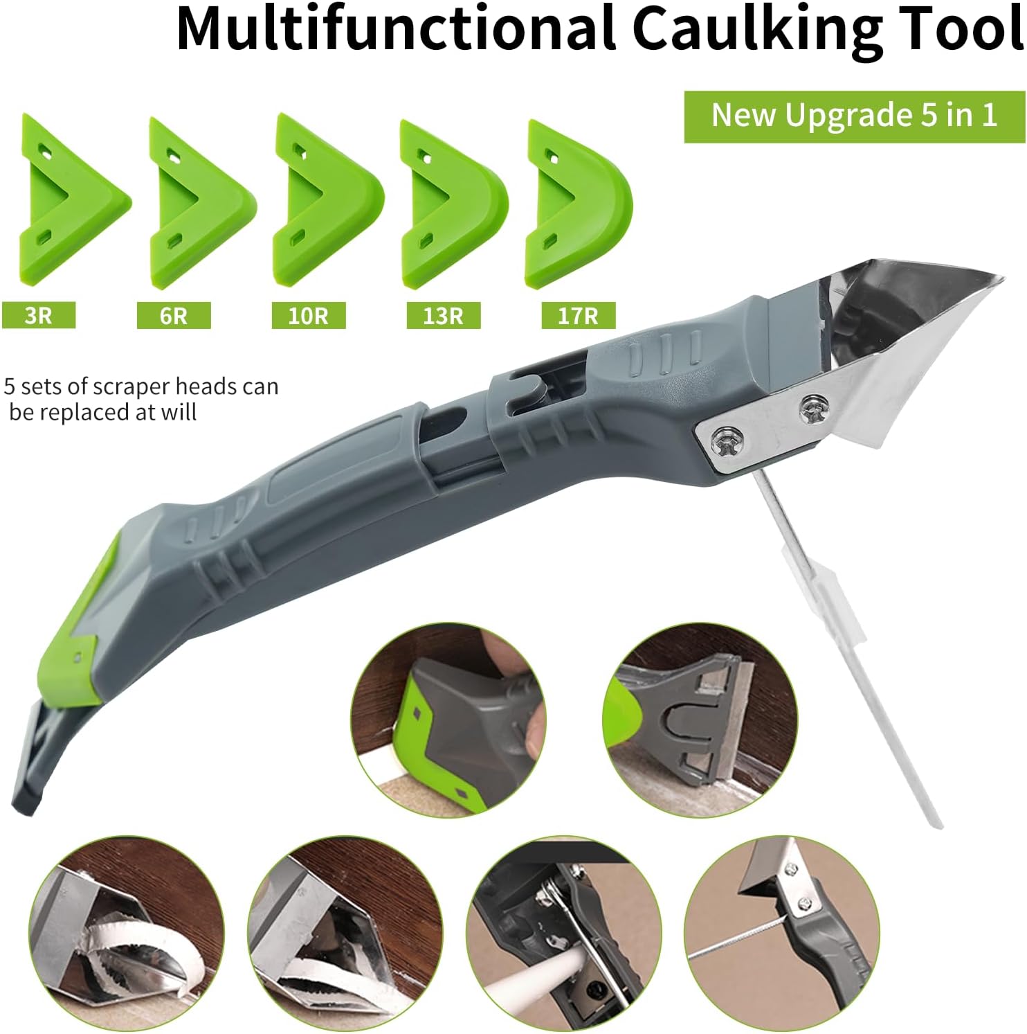 5 In 1 Silicone Caulking Tools - مراجعة Bathroom Caulk Siliconized وسعره