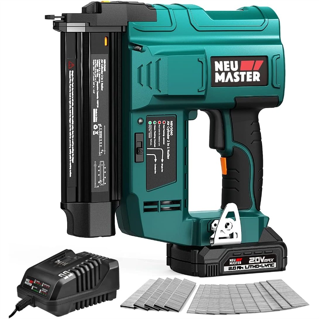 Cordless Brad Nailer 2 in 1 20 - مراجعة Home Improvement Brad وسعره