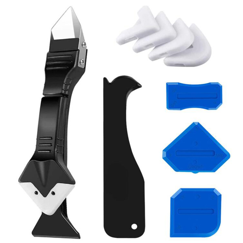 5 in 1 Silicone Caulking Tools - مراجعة Bathroom Caulk Siliconized وسعره