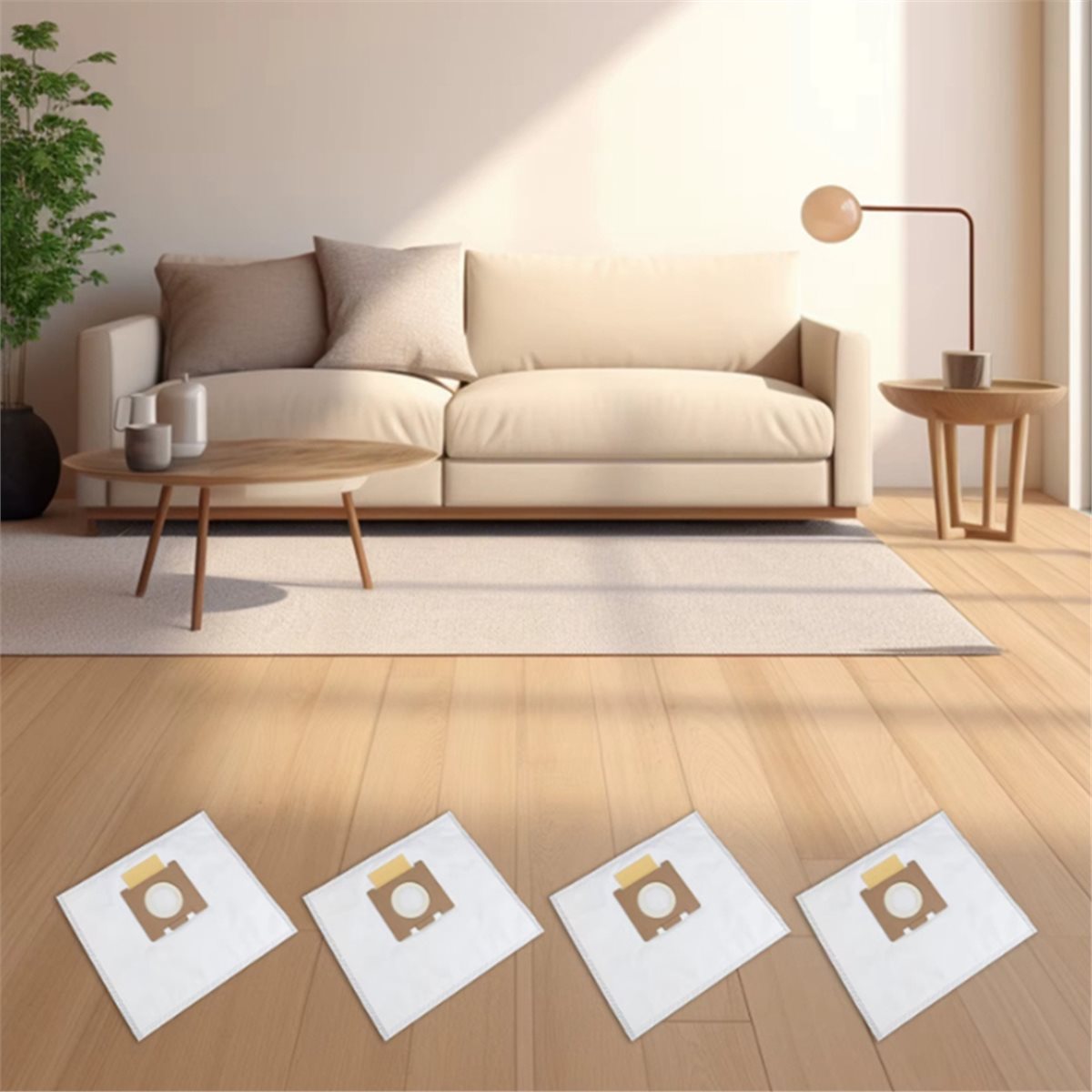(ABJZ) 4Pcs Dust Bag for HOOVE - مراجعة Home Improvement Materials وسعره