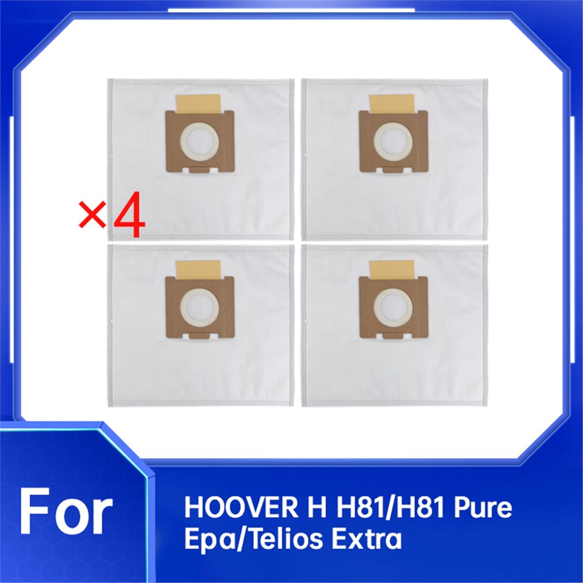 (ABJZ) 4Pcs Dust Bag for HOOVE - مراجعة Home Improvement Materials وسعره