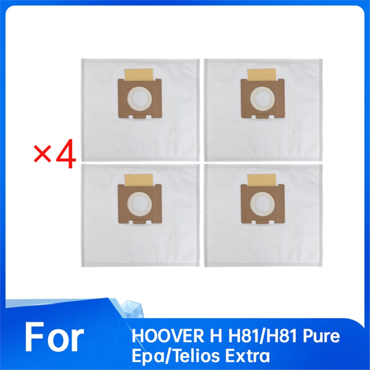(ABJZ) 4Pcs Dust Bag for HOOVE - مراجعة Home Improvement Materials وسعره