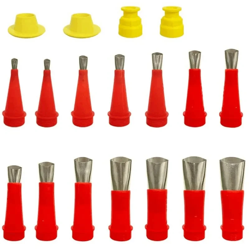 22Pcs Caulking Caulk Nozzle Ap - مراجعة Bathroom Caulk Siliconized وسعره