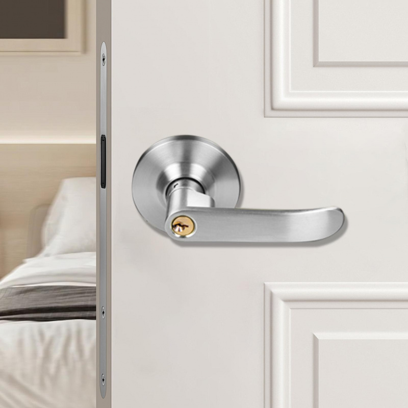 Interior Door Lever Lock with  - مراجعة Door Knob Replacement وسعره