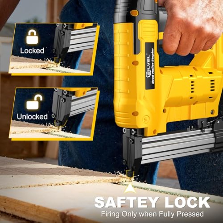 Cordless nail gun for woodwork - مراجعة Home Improvement Brad وسعره