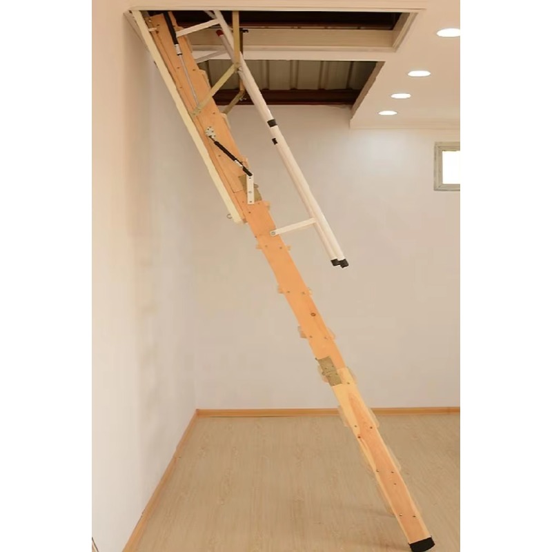 Wooden Folding Retractable Lof - مراجعة Home Improvement Materials وسعره