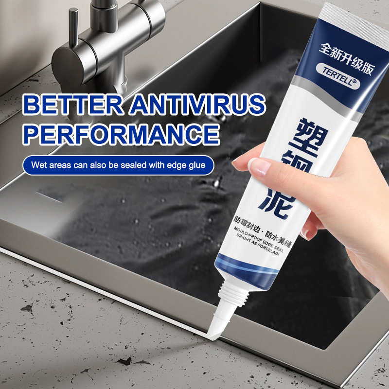 CA1pc 60/150ml Bathroom Kitche - مراجعة Bathroom Caulk Siliconized وسعره