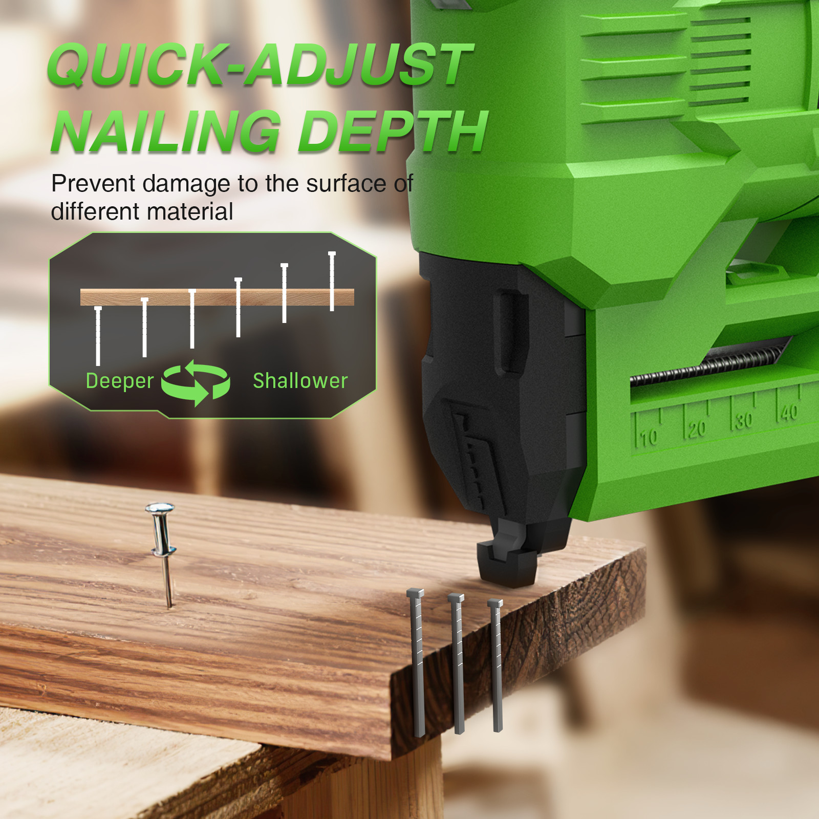 TaskStar Cordless Brad Nailer  - مراجعة Home Improvement Brad وسعره