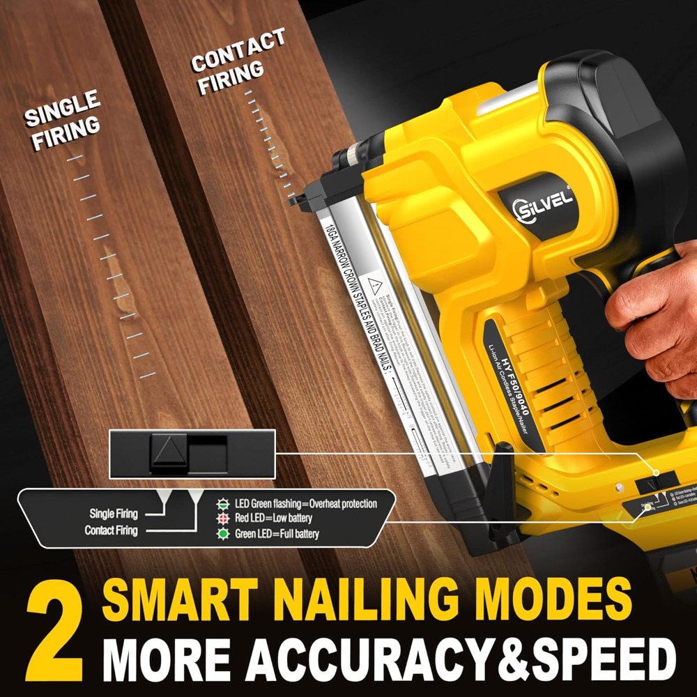 18 Gauge Cordless Brad Nailer, - مراجعة Home Improvement Brad وسعره