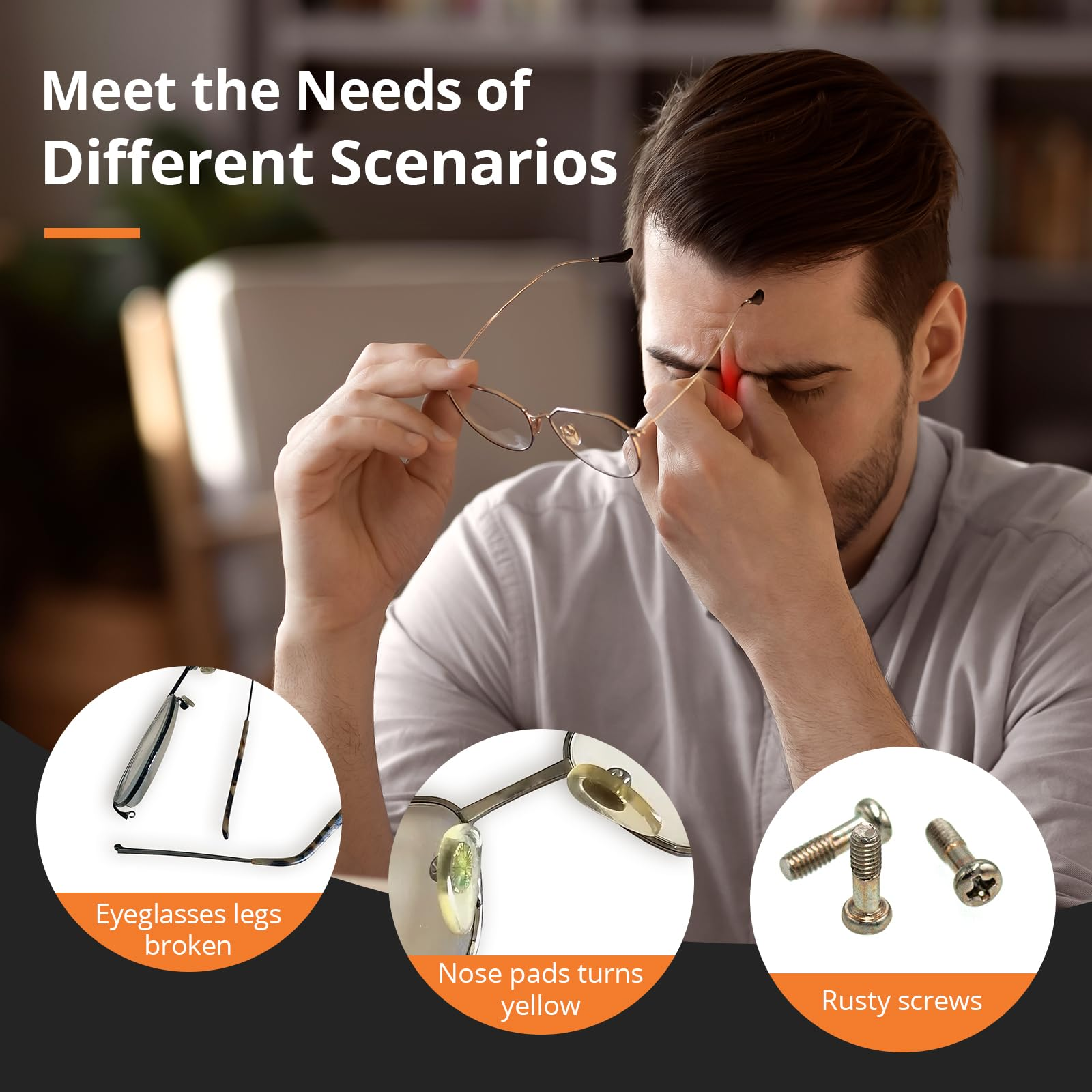 Eyeglass Repair Tool Kit with  - مراجعة Screwdriver Set Precision وسعره