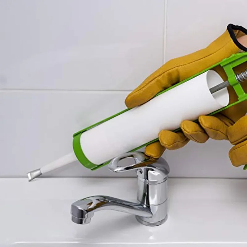 14PCS Caulk nozzle applicator  - مراجعة Bathroom Caulk Siliconized وسعره