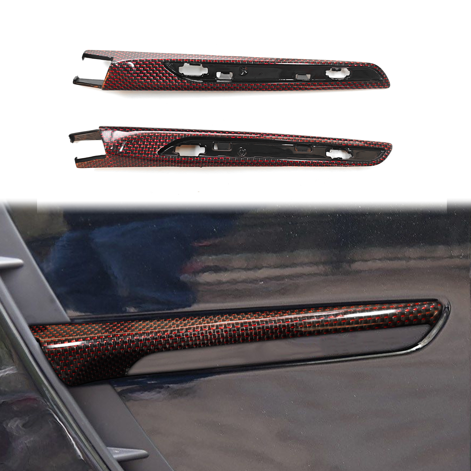 For BMW M3 F80 13-19 M4 F82 F8 - مراجعة Door Knob Replacement وسعره
