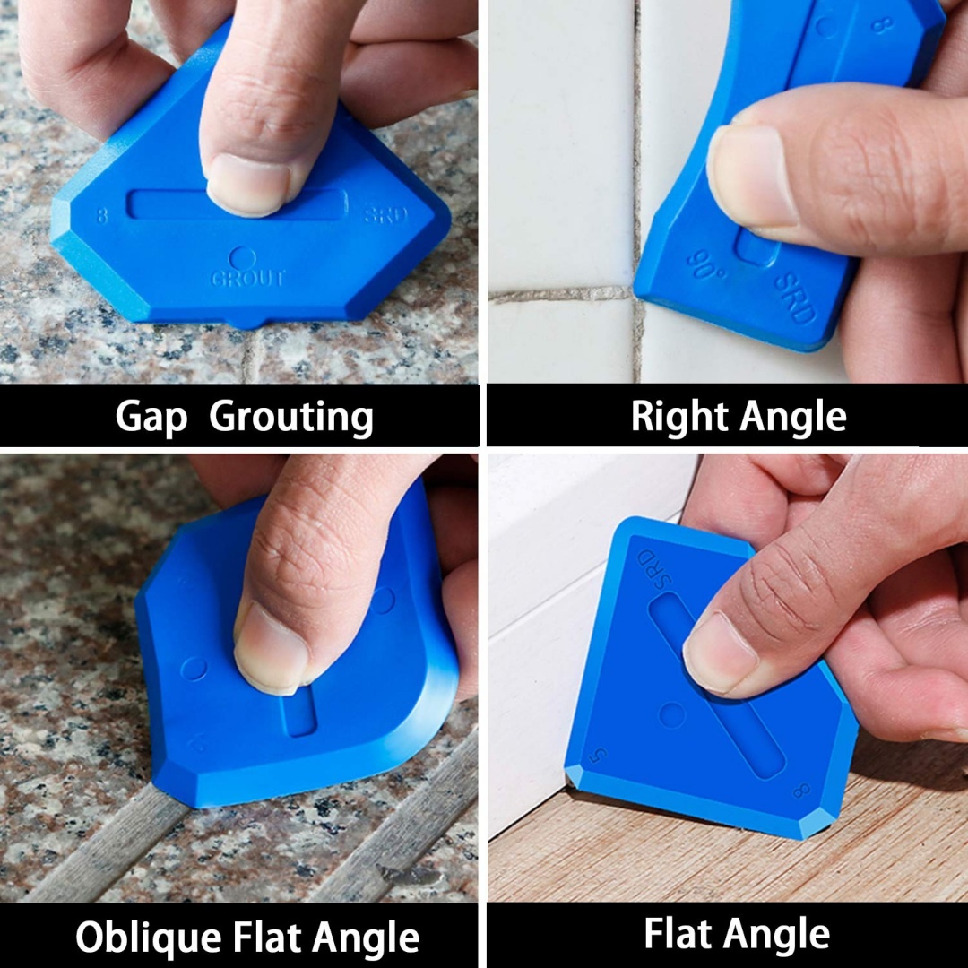3 in 1 Silicone Caulking Tools - مراجعة Bathroom Caulk Siliconized وسعره